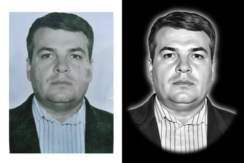 Пример 12: исходная фотография слева, результат авторетуши справа